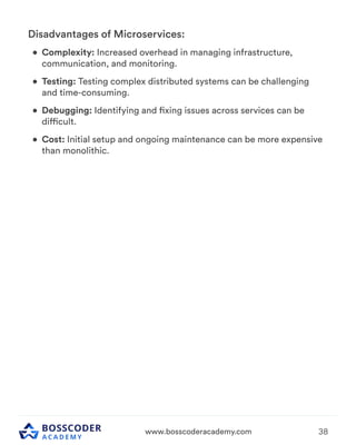 Important Backend Concept for interview. | PDF