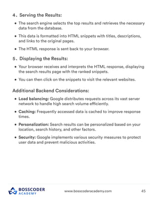 Important Backend Concept for interview. | PDF