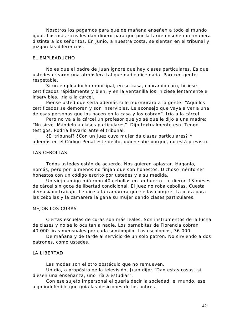 cartas a una profesora cartas a una profesora