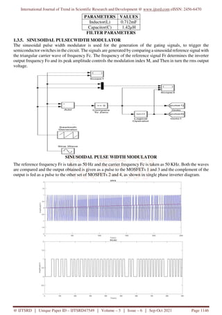 Design of Transformer less Single Phase Inverter | PDF