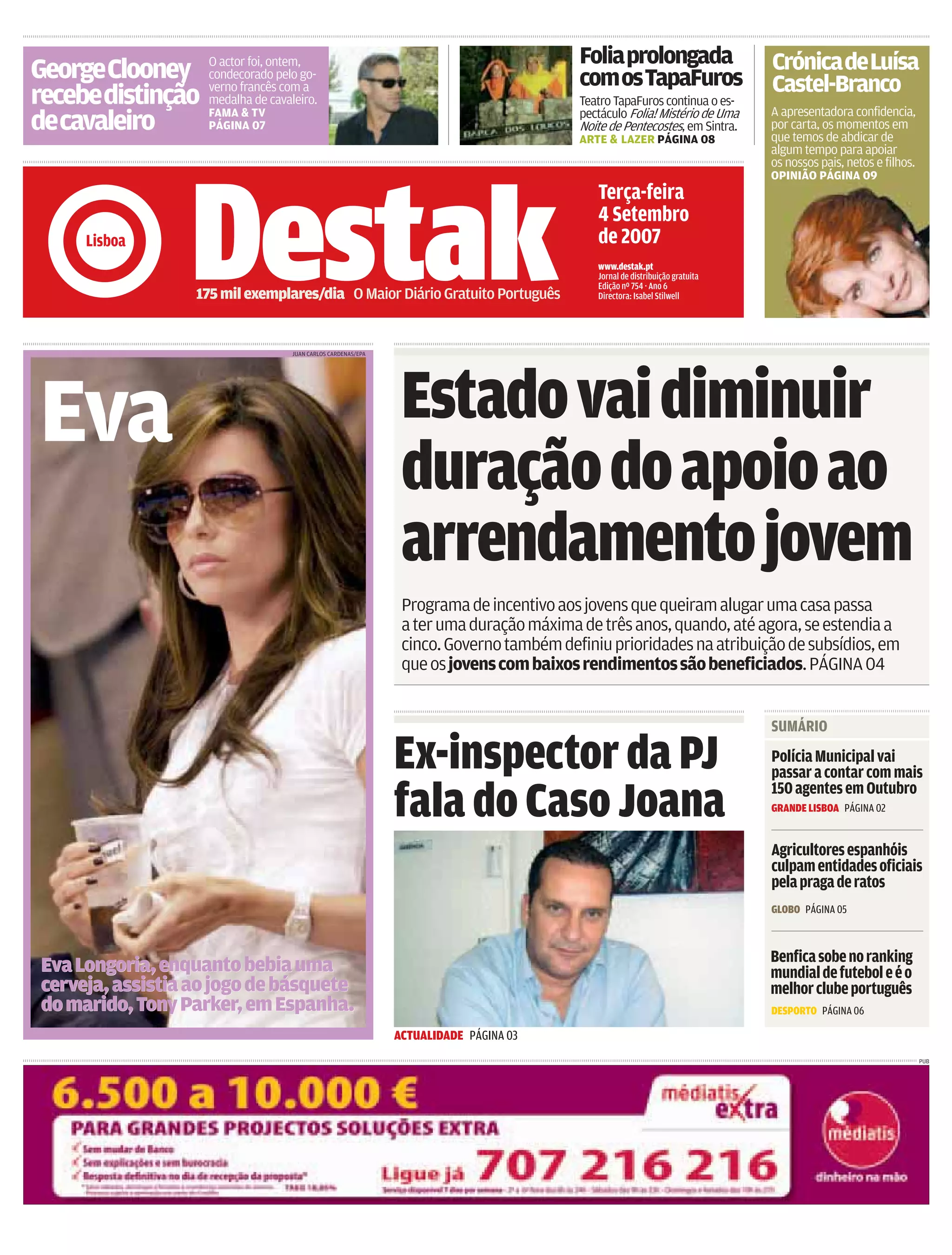 DESTAK – Lisboa – 04.09.2007