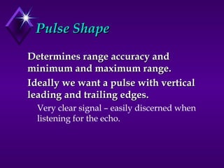 Pulse Trailing radar | PPT