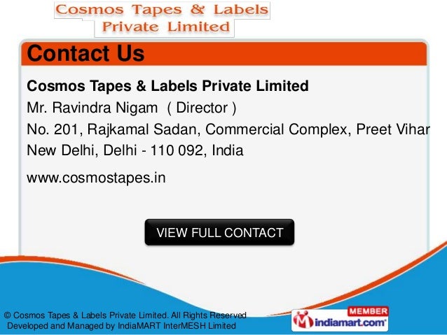 Teflon & Glass Cloth Tapes by Cosmos Tapes & Labels Private Limited N…