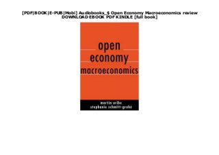 [PDF|BOOK|E-PUB|Mobi] Audiobooks_$ Open Economy Macroeconomics review
DOWNLOAD EBOOK PDF KINDLE [full book]
 