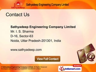 Welded Wire Mesh Plants By Sathyadeep Engineering Company Limited, Noida