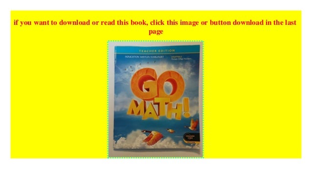 GO MATH! Grade 4 Chapter 5 Factors, Multiples, and Patterns Teacher…