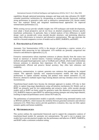 Transformer Models for Text Summarization: A Comparative Study of BART ...