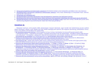 3. Menguasai pengetahuan & keterampilan akademik serta beretos belajar untuk melanjutkan pendidikan dan/ atau berkarya
4. Mengalihgunakan kemampuan akademik & keterampilan berkarya untuk hidup berkeluarga di masyarakat lokal, nasional,
regional dan internasional
5. Menghargai dan berekspresi seni
6. Mengembangkan pola hidup berdasarkan nilai-nilai kebersihan, keseharian dan kebugaran jasmani
7. Berpartisipasi dan berwawasan kebangsaan dalam kehidupan bermasyarakat, berbangsa dan bernegara secara demokratis
8. Memiliki pemahaman dan wawasan yang luas terhadap dunia pendidikan tinggi/ lanjut dan mampu memilih jenis jurusan serta
fakultas yang diinginkan sesuai kemampuan, bakat dan minat yang dimiliknya.
PENGERTIAN BK:
Pelayanan bantuan untuk peserta didik; perseorangan maupun kelompok, agar mandiri dan berkembang secara optimal
dalam bimbingan: pribadi, sosial, belajar dan karir melalui berbagai jenis layanan dan kegiatan pendukung, berdasarkan norma-
norma yang berlaku (SK Mendikbud No: 025/0/1995):
1. BK merupakan pelayanan bantuan, artinya kegiatan ini harus mampu memberikan hal-hal positif kepada peserta didik ;
* meringankan beban , * mendorong semangat, * membela terwujudnya hak dan kepentingan , kewajiban peserta didik dengan
cara yang tepat, * memberikan : penguatan, alternatif dan kesempatan, pencerahan, kesejukan. Semuanya itu diarahkan bagi
terentaskannya permasalahan dan terselenggarakannya perkembangan peserta didik secara optimal
2. Pelaksanaan BK dilaksanakan melalui kegiatan perorangan/ individual dan kelompok, artinya pelayanan itu dilaksanakan
terhadap peserta didik secara sendiri-sendiri, dan/ atau dalam kelompok-kelompok atau kelas
3. Arah Pelayanan BK : adalah agar peserta didik mampu melaksanakan kehidupannya secara mandiri, serta agar potensi yang
ada pada dirinya berkembang secara optimal pada setiap tahap perkembangannya
4. Pelayanan BK dilaksanakan dalam kelima bidang bimbingan : (1) Pribadi, (2) Sosial, (3) Belajar, (4) Karir , (5) Spiritual / Religi
dilaksanakan secara keseluruhan tanpa terkecuali seluruh siswa memperoleh pelayanan
5. Pelayanan BK dilaksanakan melalui berbagai jenis layanan : (1) Orientasi, (2) Informasi, (3) Penempatan dan Penyaluran, (4)
Pembelajaran , (5) Konseling Individu, (6) Konseling Kelompok ,(7) Bimbingan Kelompok, (8) Mediasi, (9) Konsultasi , yaitu
kegiatannya langsung membantu peserta didik dalam mendorong perkembangan peserta didik secara optimal disertai adanya
muatan fungsi-fungsi pencegahan dan pengentasan masalah mereka
6. Pelayanan BK perlu ditunjang oleh sejumlah kegiatan pendukung : (1) Instrumentasi Bimbingan , (2) Himpunan Data, (3)
Kunjungan Rumah, (4) Konperensi Kasus, (5) Alih Tangan Kasus , tidak secara langsung memberikan pelayanan bantuan,
melainkan memperkuat diselengarakannya jenis-jenis layanan BK, sehingga layanan tsb. semakin terarah sefektif dan efisien
7. Pelayanan BK harus berdasarkan norma-norma yang berlaku: agama, keilmuan, perundang-undangan dan peraturan maupun
Ade Barkah, SE – SMA Negeri 1 Warungkiara – 2008/2009 4
 