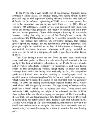 Alan Turing The Enigma Andrew Hodges Douglas R Hofstadter | PDF