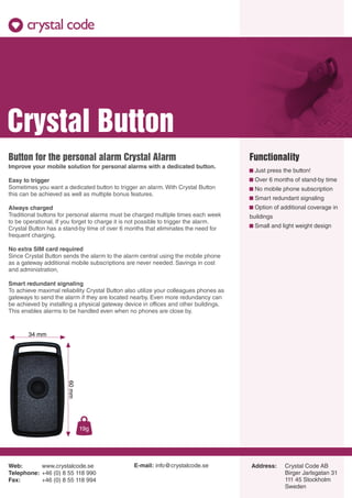 Crystal Button - EN