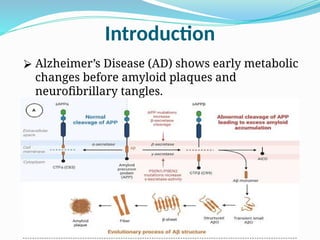 Mitochondrial Dysfunction in Alzheimer's Disease | PPTX