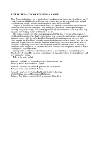 Research Handbook On Human Rights And Digital Technology Global ...