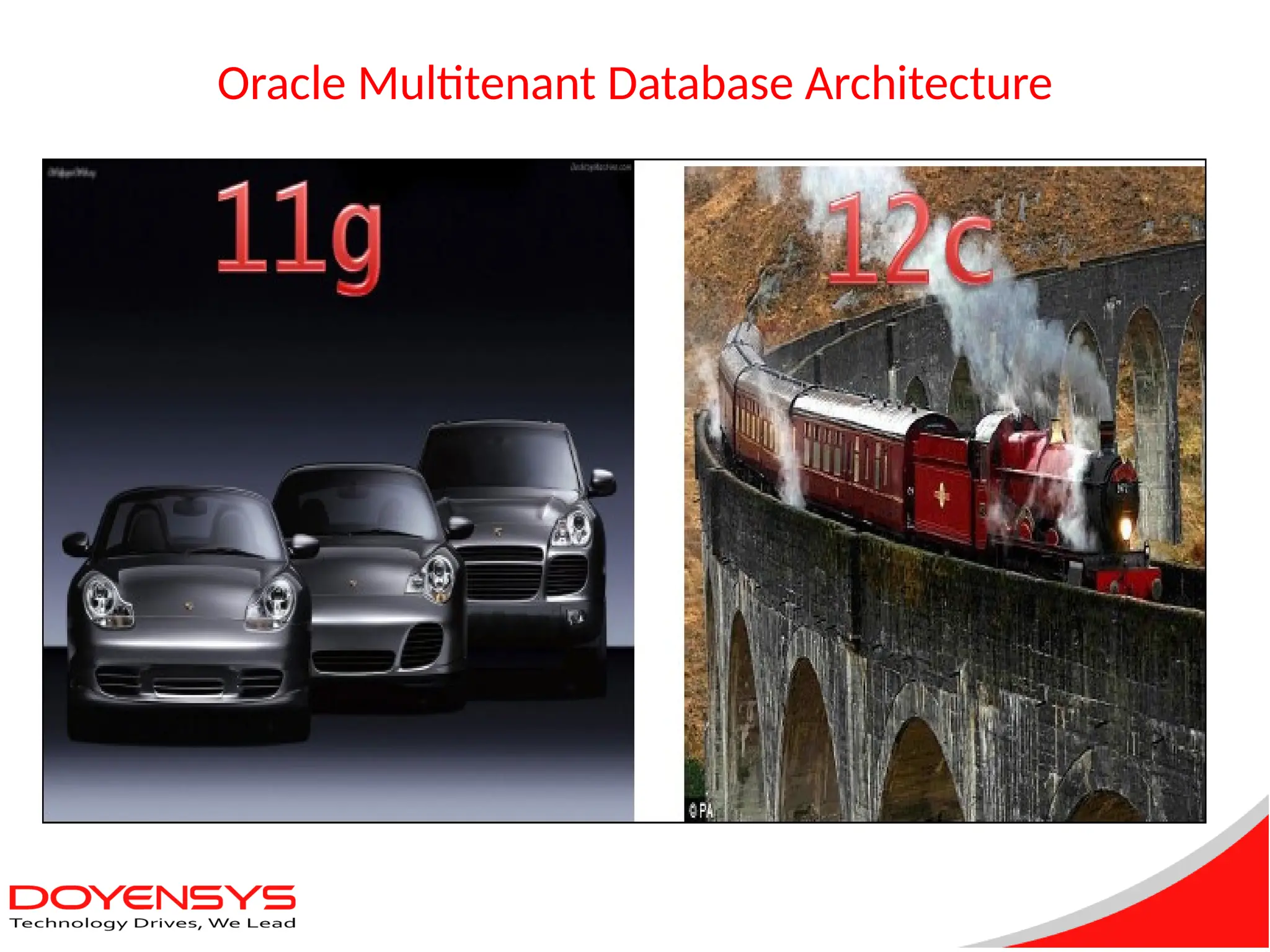 Oracle Multitenant Database Architecture
 