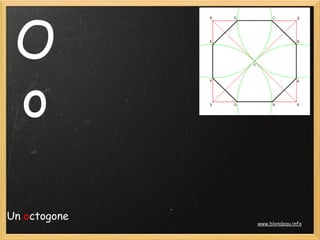 O
 o

Un octogone
              www.blondeau.info
 