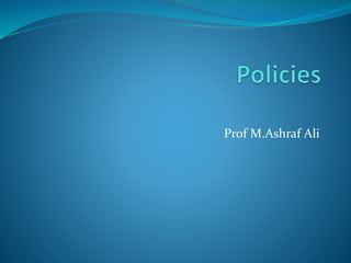 Prof M.Ashraf Ali
 