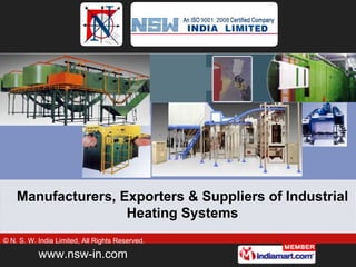 Manufacturers, Exporters & Suppliers of Industrial Heating Systems 