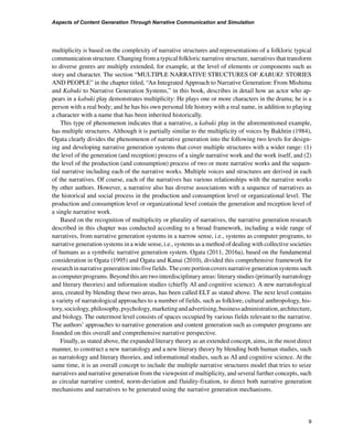 Narrative Advertising Models And Conceptualization In The Digital Age ...