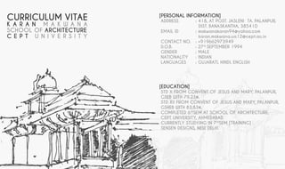 EXCHANGE PORTFOLIO KARAN MAKWANA 
