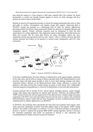 QoS Based Reliable Route in MANET for Military Applications | PDF