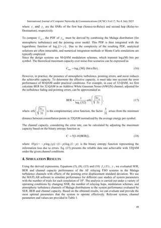 Performance of Multi-Hop FSO Systems Under Practical Conditions with ...