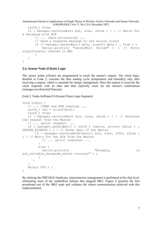 DESIGN, IMPLEMENTATION, AND ANALYSIS OF A RELIABLE DATAGRAM PROTOCOL ...
