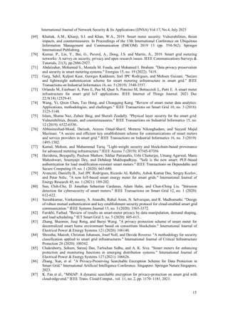 SMART METER SECURITY ISSUES: A REVIEW PAPER | PDF