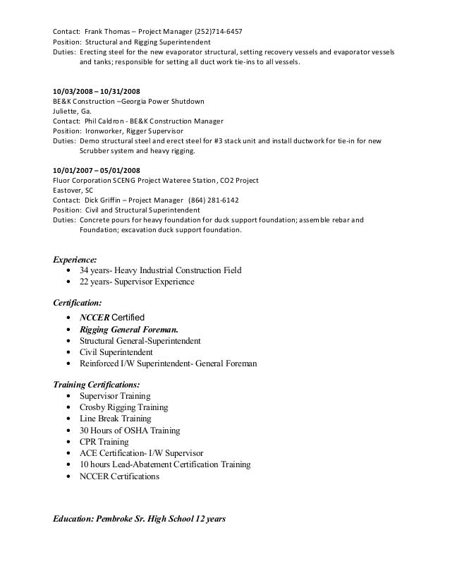 jimmy locklear resume updated 091014