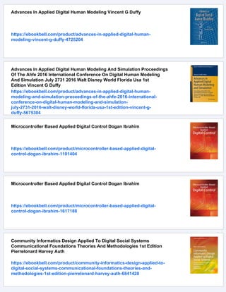 Applied Digital Signal Processing And Applications Othman Omran Khalifa ...