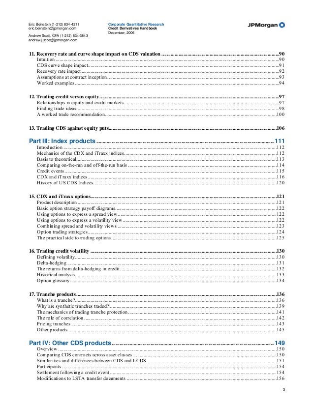 Trading strategies using derivatives