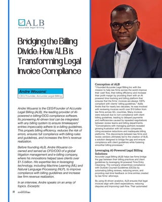 Bridging the Billing Divide: How ALB is Transforming Legal Invoice ...