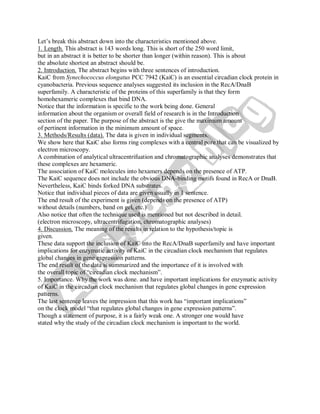 how to write an abstract | PDF