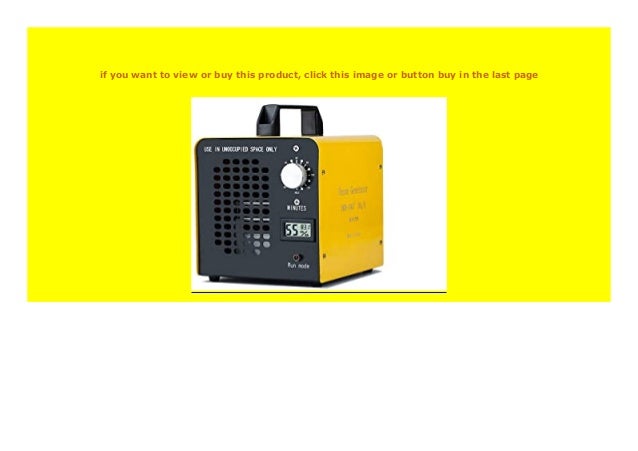 Big Sale E Linp Elinp Kommerzieller Ozongenerator Geruchskiller 10 00
