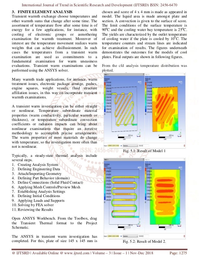 Design and Analysis of Liquid Cooled Cold Plates using CAD Modeling