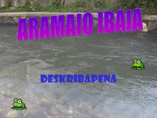 DESKRIBAPENA ARAMAIO IBAIA  