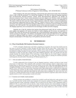 Virtual Reality in Online-Shopping | PDF
