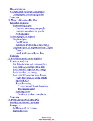Big Data Analytics With Java 1st Rajat Mehta | PDF