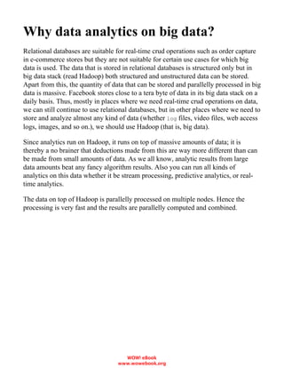 Big Data Analytics With Java 1st Rajat Mehta | PDF