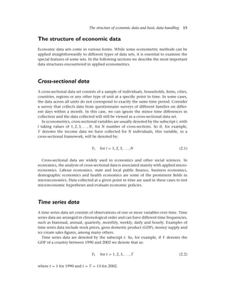 Economic Subscripts Applied Econometrics 4th Edition Dimitrios Asteriou Stephen G Hall | PDF
