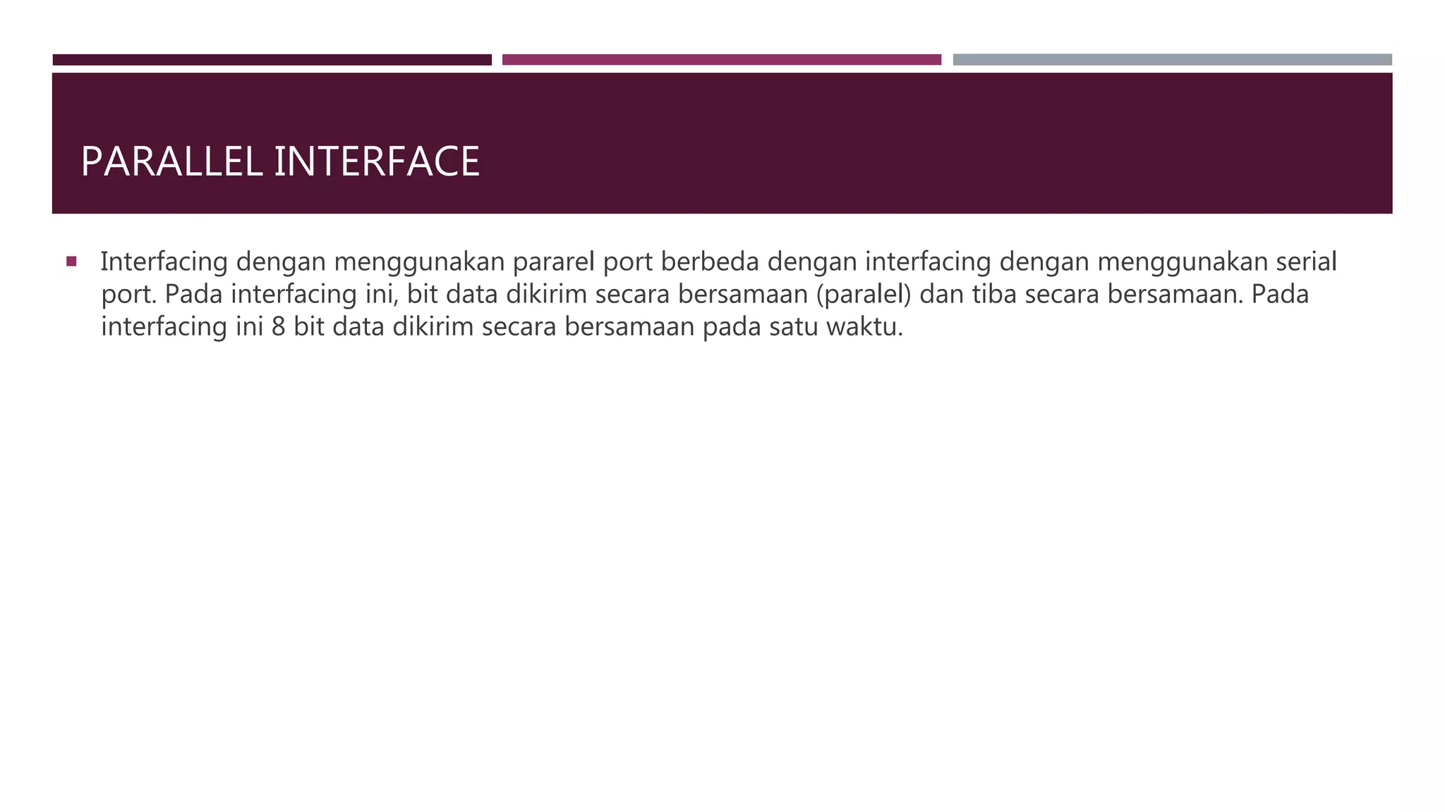 serial interface dan serial interface | PPTX