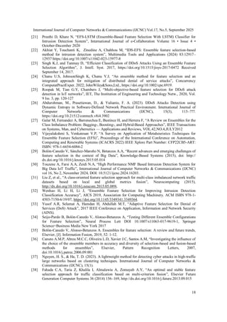 Synergy Analysis of Ensemble Feature Selection on Performance ...