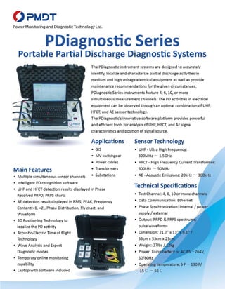 PMDT PDiagnostic Series Flyer 201504-EN-e
