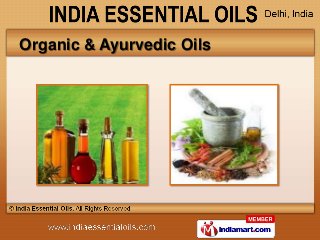 Organic & Ayurvedic Oils
 