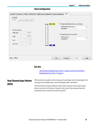 Guardlogix Programming Examples 1756-rm095_-en-p.pdf GuardLogix Safety Application Instruction Set | PDF