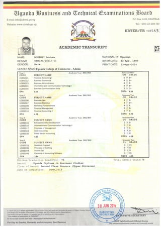 Andrew Mugenyi Certificates (1)