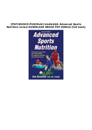 [PDF|BOOK|E-PUB|Mobi] kindle$@@ Advanced Sports
Nutrition review DOWNLOAD EBOOK PDF KINDLE [full book]
 