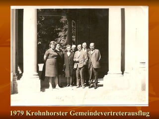 1979 Krohnhorster Gemeindevertreterausflug 