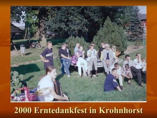 2000 Erntedankfest in Krohnhorst 