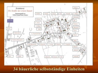 34 bäuerliche selbstständige Einheiten 