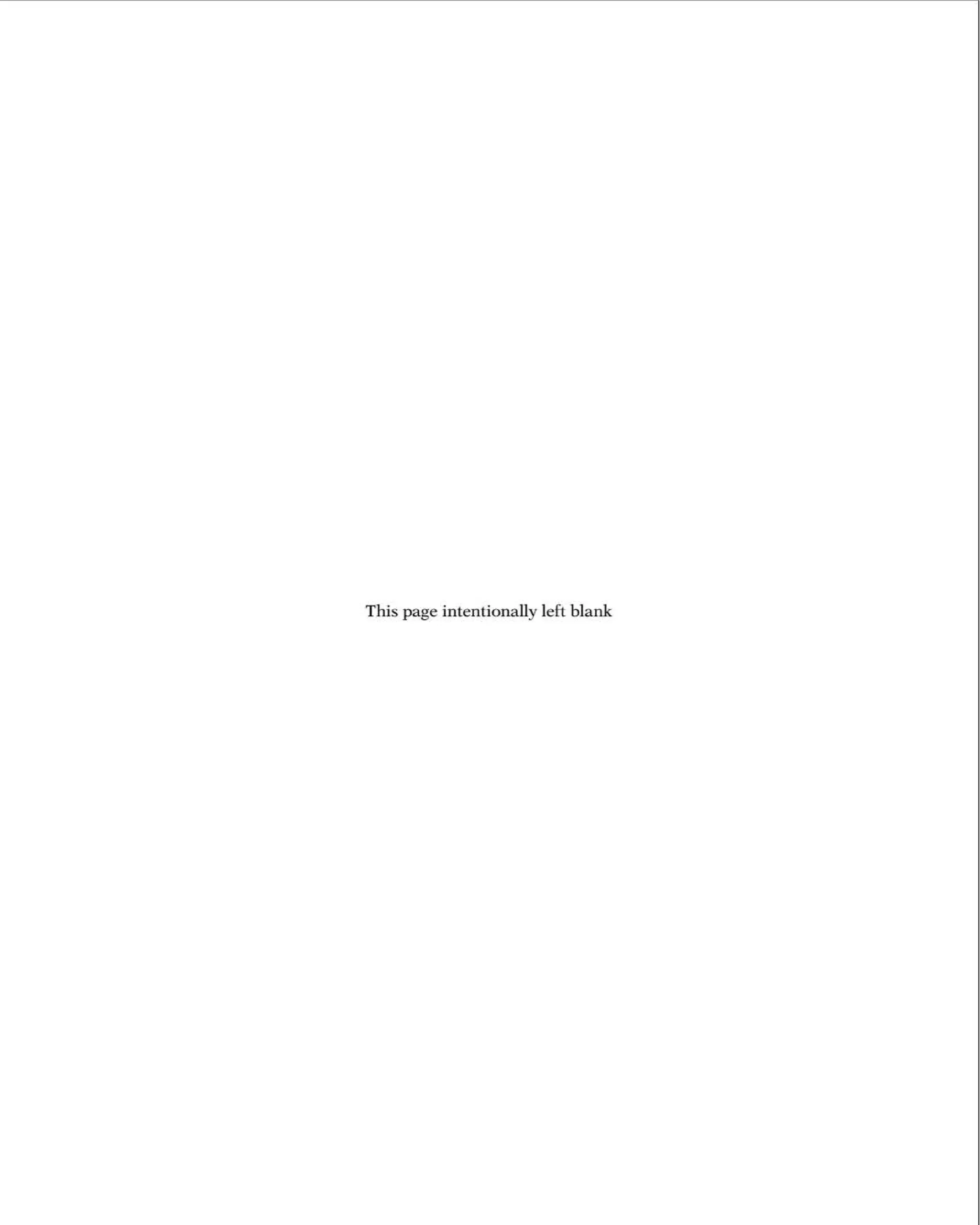 This page intentionally left blank
 