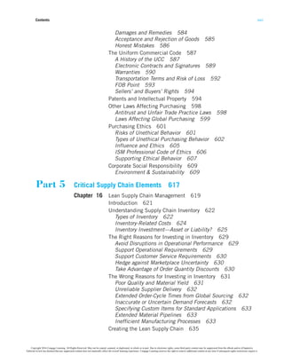 Purchasing and Supply Chain Management 6th Edition | PDF